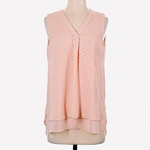 Rose + Olive Layered V-neck Tank